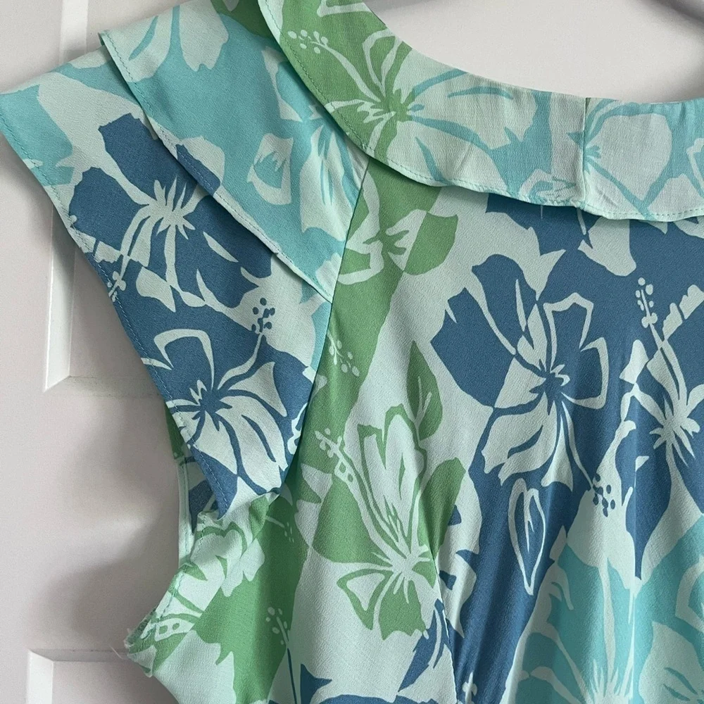 Vintage Hilo Hattie Floral Dress Large - Picture 11 of 15